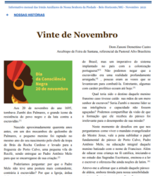 CIANSP Notícias: Dia da Consciência Negra e Zumbi dos Palmares são destaques da 8ª edição